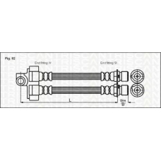 8150 16221 TRISCAN Тормозной шланг