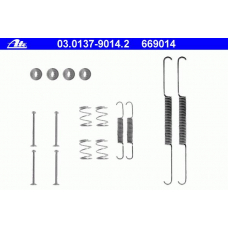 03.0137-9014.2 ATE Комплектующие, тормозная колодка