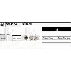 DC74394 EDR Тормозной суппорт