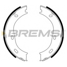 GF0301 BREMSI Комплект тормозных колодок, стояночная тормозная с