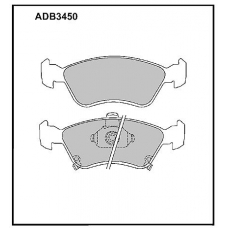 ADB3450 Allied Nippon Тормозные колодки