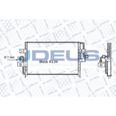 719M09 JDEUS Конденсатор, кондиционер