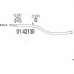 01.42130 MTS Труба выхлопного газа
