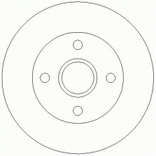 D2087 ROULUNDS Тормозной диск