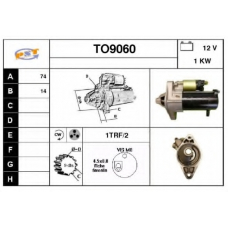 TO9060 SNRA Стартер