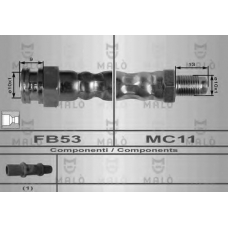 8920 Malo Тормозной шланг