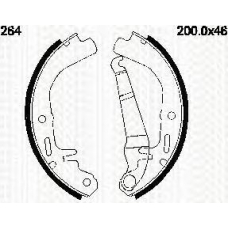 8100 24264 TRIDON Brake shoes