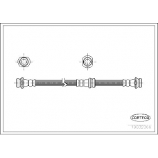 19032366 CORTECO Тормозной шланг