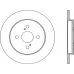 BDA2293.10 OPEN PARTS Тормозной диск