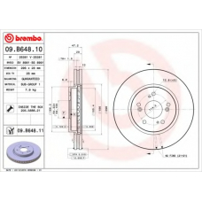 BS 8991 BRECO Тормозной диск