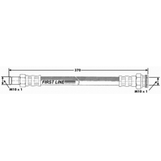 FBH6059 FIRST LINE Тормозной шланг