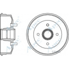 DRM9152 APEC Тормозной барабан