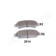 PA-2014AF JAPANPARTS Комплект тормозных колодок, дисковый тормоз