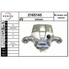 2165145 EAI Тормозной суппорт