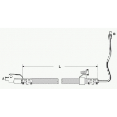 62.901 PEX Тормозной шланг