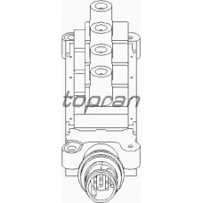 500 957 TOPRAN Катушка зажигания