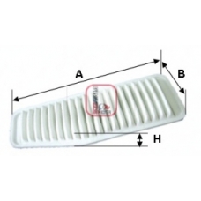 S 5822 A SOFIMA Воздушный фильтр