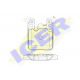 182092 ICER Комплект тормозных колодок, дисковый тормоз