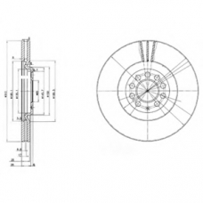 BG3528 DELPHI Тормозной диск