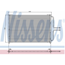 94201 NISSENS Конденсатор, кондиционер