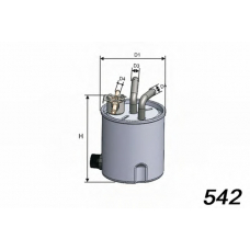 M330 MISFAT Топливный фильтр