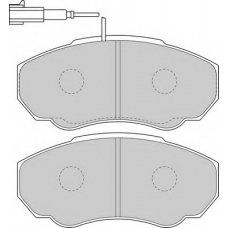 DBP231478 DURON Комплект тормозных колодок, дисковый тормоз