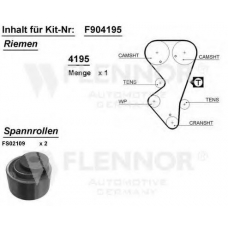 F914170 FLENNOR Комплект ремня грм