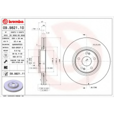 BS 8592 BRECO Тормозной диск