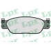 05P843 LPR Комплект тормозных колодок, дисковый тормоз