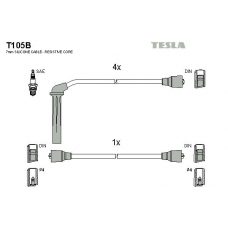 T105B TESLA Комплект проводов зажигания