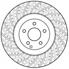 562678BC BENDIX Тормозной диск