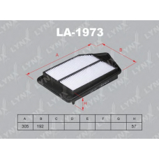 LA1973 LYNX La-1973 фильтр воздушный honda accord ix 2.4 13]