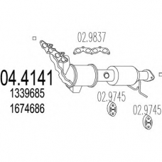 04.4141 MTS Катализатор