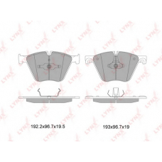 BD1432 LYNX Колодки тормозные передние