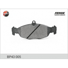 BP43005 FENOX Комплект тормозных колодок, дисковый тормоз