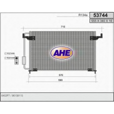 53744 AHE Конденсатор, кондиционер