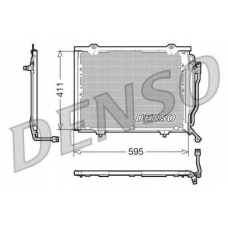 DCN17016 DENSO Конденсатор, кондиционер