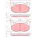 GDB1305 TRW Комплект тормозных колодок, дисковый тормоз