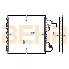 31940 BEHR Condenser