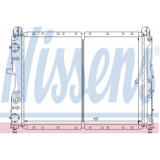 61842 NISSENS Радиатор, охлаждение двигателя