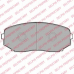 LP2098 DELPHI Комплект тормозных колодок, дисковый тормоз