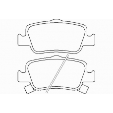 P 83 080 BREMBO Колодки тормозные