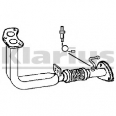 301377 KLARIUS Труба выхлопного газа