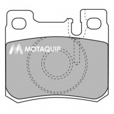 LVXL789 MOTAQUIP Комплект тормозных колодок, дисковый тормоз