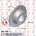 460.1009.52 ZIMMERMANN Тормозной диск