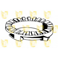 390150 UNIGOM Опорное кольцо, опора стойки амортизатора