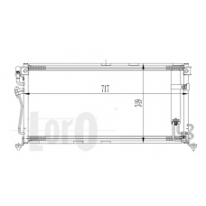 033-016-0009 LORO Конденсатор, кондиционер