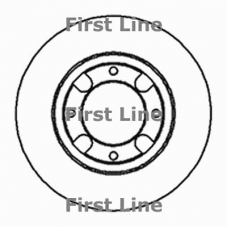 FBD1124 FIRST LINE Тормозной диск