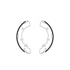 VBS676 MOTAQUIP Комплект тормозных колодок