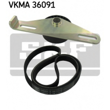 VKMA 36091 SKF Поликлиновой ременный комплект